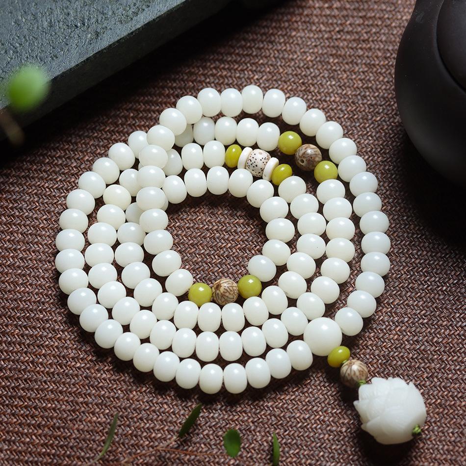 White Jade Bodhi ritualized tool for zero-state spiritual energy alignment.