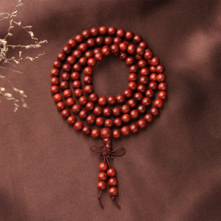 Official Taoist consecration certificate for aged rosewood sacred beads